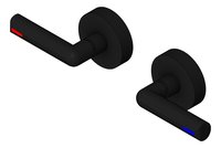 3D Shaded Image of Tap Wall Phoenix VividSlimlinePlus Lever