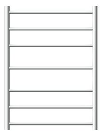 Front Image of TowelLadder NonHeated Nero