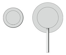 Front Image of MixerTap Diverter Nero Mecca Horizontal