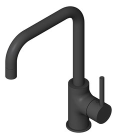 3D Shaded Image of Mixer Sink Nero Dolce Kitchen Square