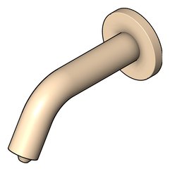 3D Shaded Image of SoapDispenser Wall Nero Mecca Sensor