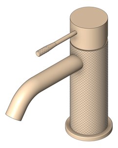 3D Shaded Image of Mixer Basin Nero Opal