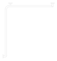 Plan Image of GrabRail 90Deg Enware Wellbeing Corner LH