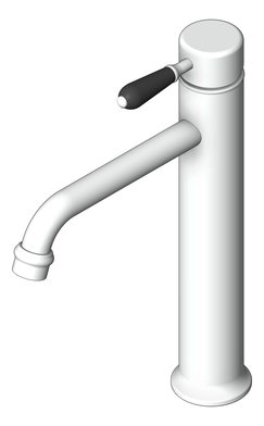 3D Shaded Image of Mixer Basin Nero York Tall