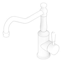 3D Documentation Image of Mixer Kitchen Nero York HookSpout