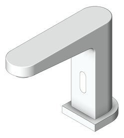 3D Shaded Image of Mixer Basin Nero Bianca Sensor