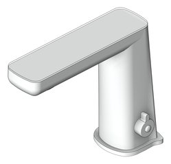 3D Shaded Image of Mixer Hob Nero Claudia Sensor BlackTopDisplay