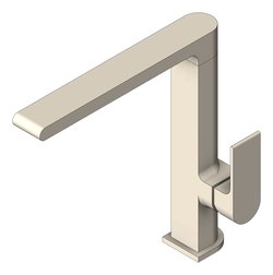 3D Shaded Image of Mixer Kitchen Nero Bianca