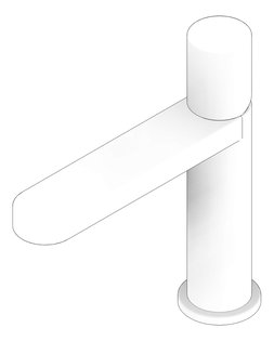 3D Documentation Image of Mixer Basin Nero Pure