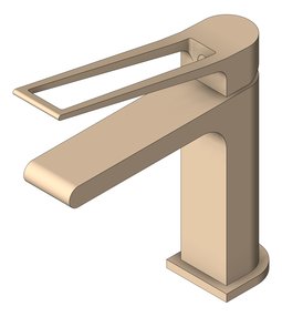 3D Shaded Image of Mixer Basin Nero BiancaCare