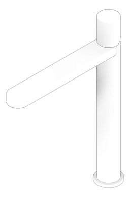 3D Documentation Image of Mixer Basin Nero Pure Tall