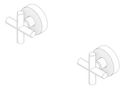 3D Documentation Image of Tap Wall Phoenix VividSlimlinePlus