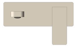 Front Image of MixerSet Wall Nero Celia Basin Bath