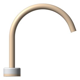 Left Image of TapSet Hob Nero Serenity ArcSpout Bath Kitchen