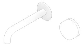 3D Documentation Image of MixerSet Basin Nero Serenity Progressive