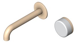 3D Shaded Image of MixerSet Basin Nero Serenity Progressive