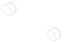 3D Documentation Image of Tap Wall Nero Kara Assemblies