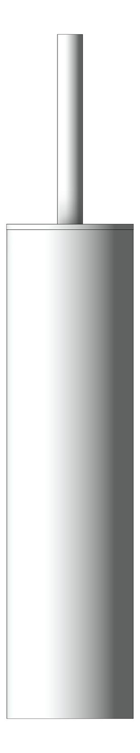 Front Image of ToiletBrushHolder SurfaceMount Nero Mecca