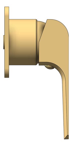 Left Image of Mixer Shower Nero Elgin BackPlate Square
