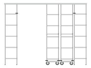 Front Image of Shelving Track Dexion EasyFit Compactus