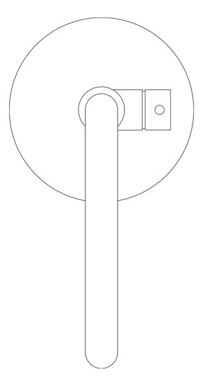 Plan Image of Mixer Freestanding Nero Mecca Dolce Bath