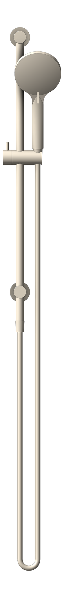 Front Image of Shower Rail Nero 3Function