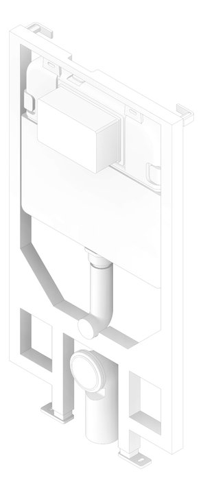 3D Documentation Image of Cistern InWall Nero RandT WallHungII