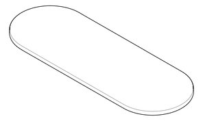 3D Documentation Image of SoapDish SurfaceMount Nero Zen