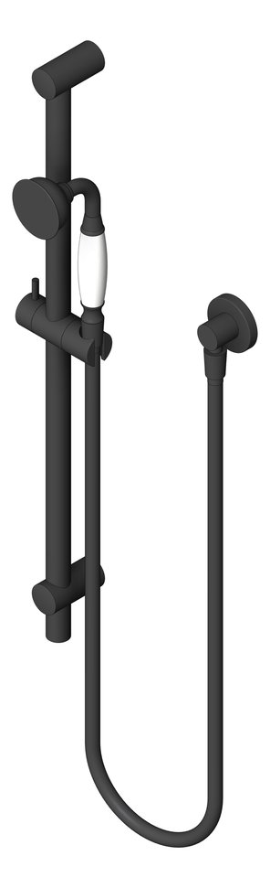 3D Shaded Image of Shower Rail Nero York