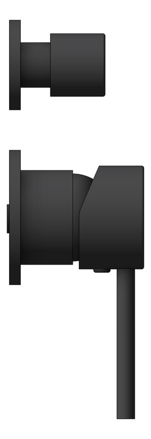 Left Image of MixerTap Diverter Nero Dolce