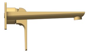 Left Image of Mixer Basin Nero Elgin Wall