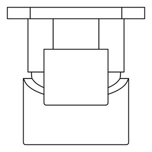 Plan Image of MixerTap Diverter Nero Dolce
