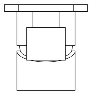 Plan Image of MixerTap Divertor Nero Bianca