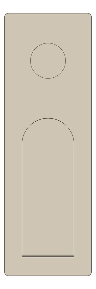 Front Image of MixerTap Divertor Nero Bianca BackPlate