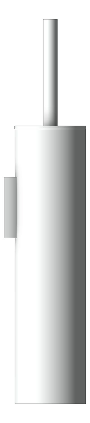 Left Image of ToiletBrushHolder SurfaceMount Nero Mecca