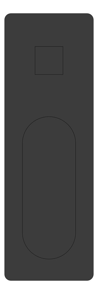 Front Image of MixerTap Diverter Nero Ecco