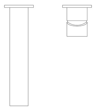 Plan Image of MixerSet Wall Nero Bianca