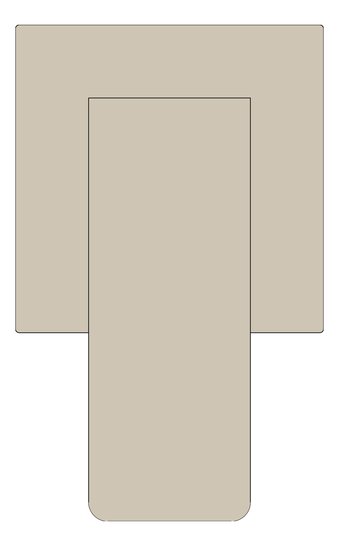 Front Image of MixerTap Shower Nero Celia Collar