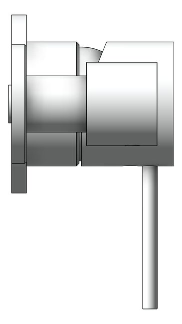 Left Image of MixerTap Diverter Nero Mecca Horizontal