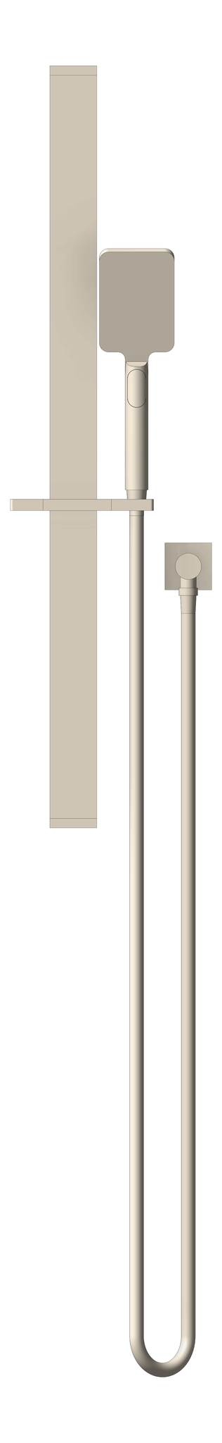 Front Image of Shower Rail Nero Celia New