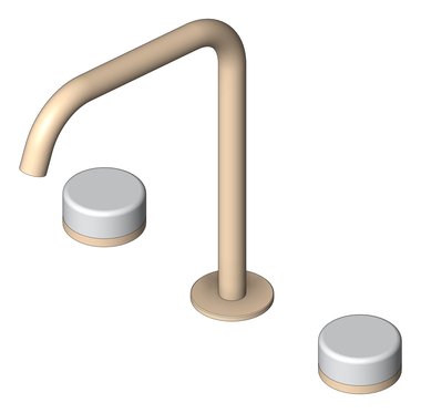 3D Shaded Image of TapSet Hob Nero Serenity EdgeSpout Bath Kitchen