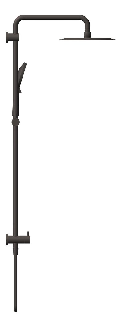 Left Image of Shower Twin Nero Elgin