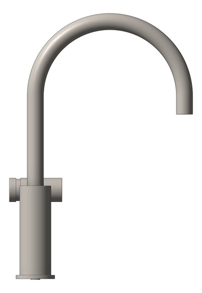 Left Image of Mixer Kitchen Nero Zen HandSpray