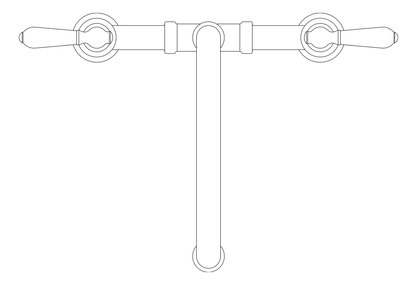 Plan Image of Mixer Kitchen Nero YorkBridge