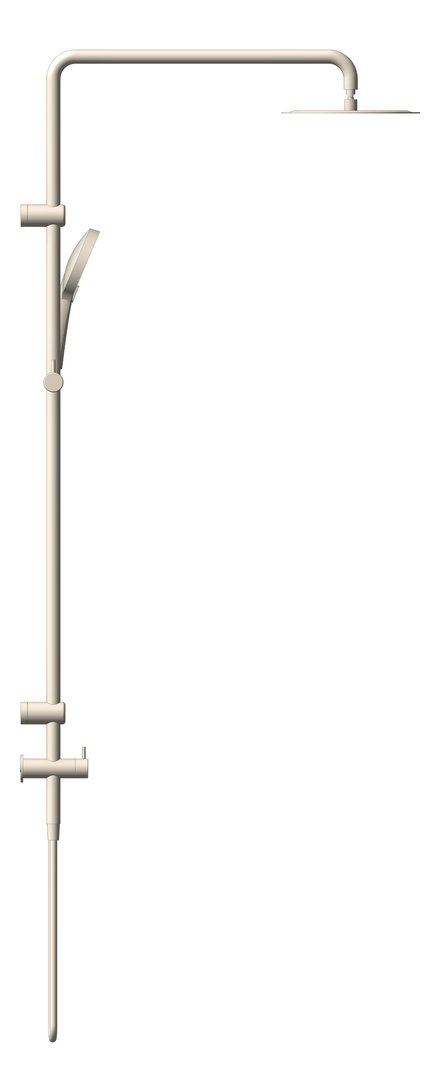 Left Image of Shower Twin Nero MeccaCare GrabRail