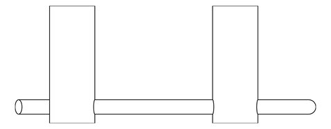 Plan Image of ToiletRollHolder SurfaceMount Nero Mecca New