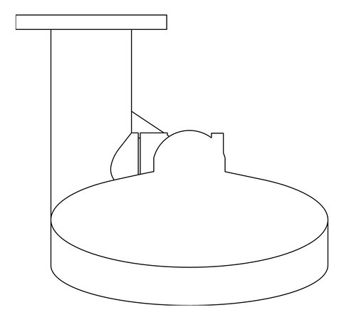 Plan Image of Shower Hand Nero Mecca AirShower