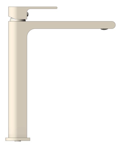 Left Image of Mixer Basin Nero Bianca Tall