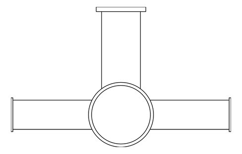 Plan Image of TowelLadder Heated Nero Vertical