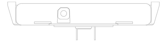 Plan Image of Cistern InWall Nero Concealed Pneumatic